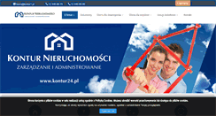 Desktop Screenshot of kontur24.pl